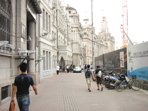 THe historic Bund district