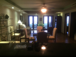 Interior of condo unit