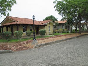 A home on the street corner