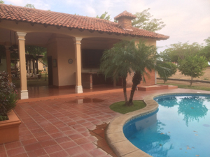 Swimming pool and patio