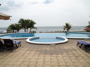 View of the guest pool
