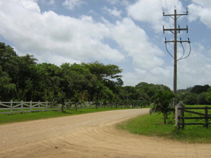 Entryway into Rancho Santana