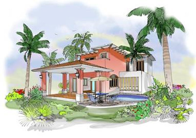 Casa Cascada rendering
